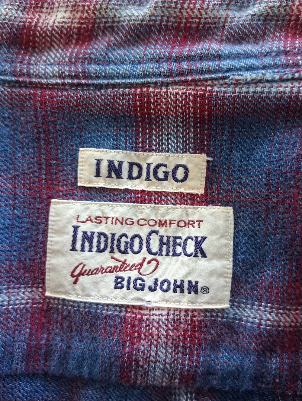 Big John Flannel Plaid Button-Down Shirt - Picture 4 of 15